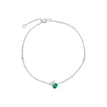 Bracelet en Or Émeraude et Diamants - Moribana - Politains