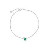 Bracelet en Or Émeraude et Diamants - Moribana - Politains
